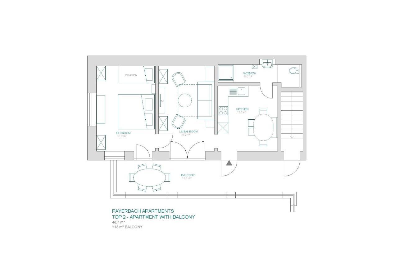 Payerbach Apartments Екстер'єр фото
